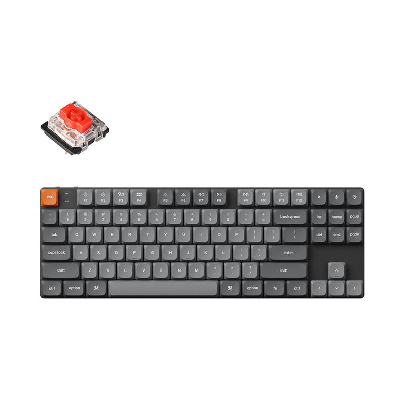 Keychron K1 Max (K1M-H1) Wireless Custom Keyboard (Red Switch)