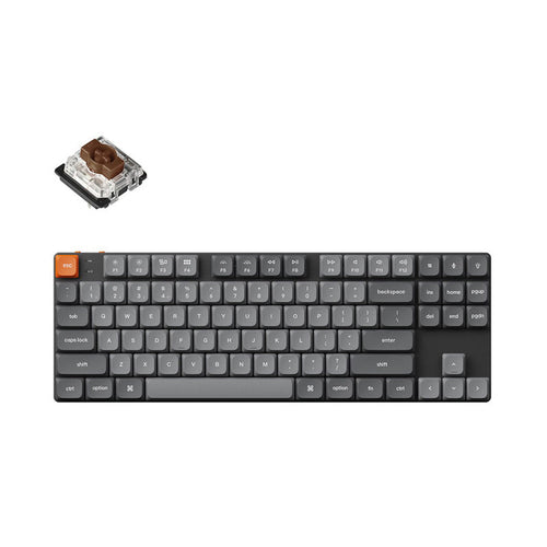 Keychron K1 Max (K1M-H3) Wireless Custom Keyboard (Brown Switch)