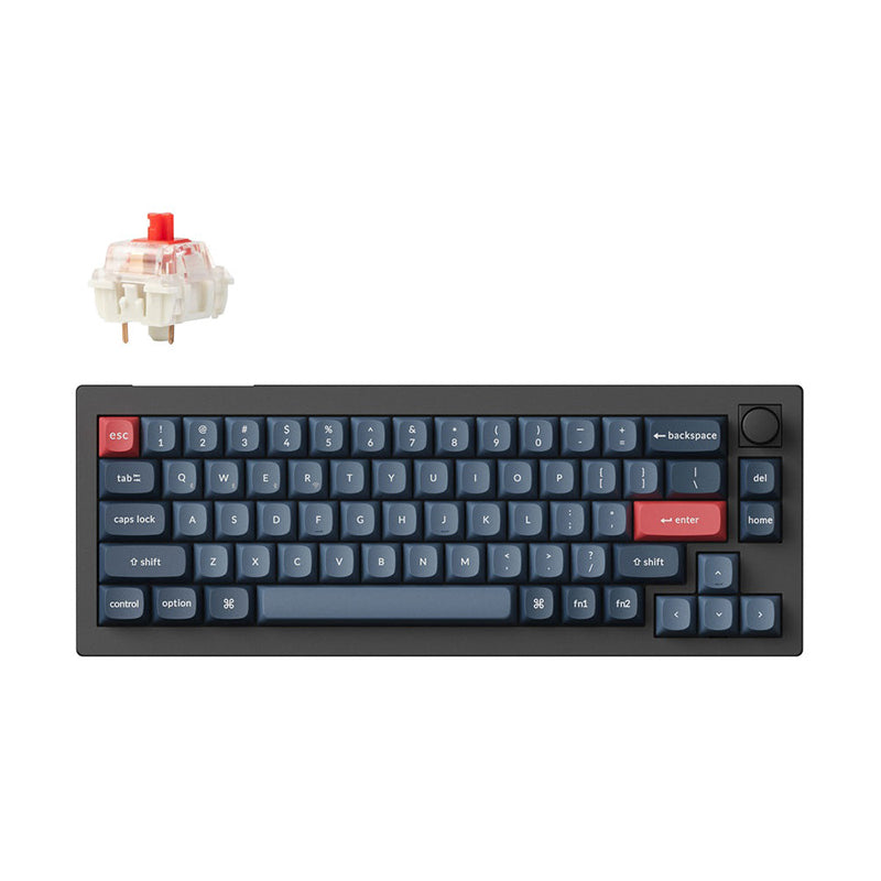 Keychron V2 Max (V2M-D1) Wireless Custom Keyboard (Red Switch)