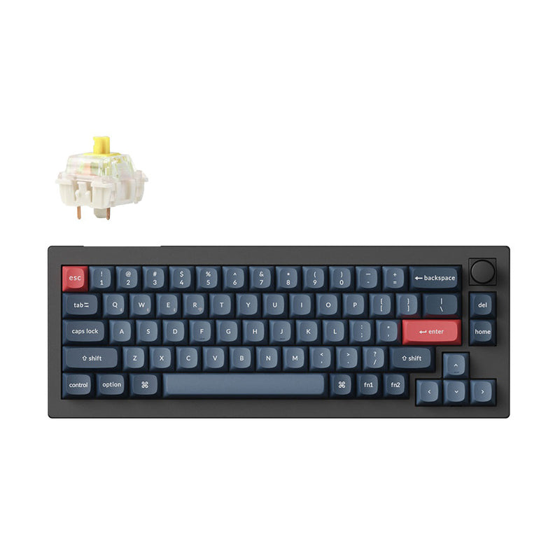 Keychron V2 Max (V2M-D4) Wireless Custom Keyboard (Banana Switch)