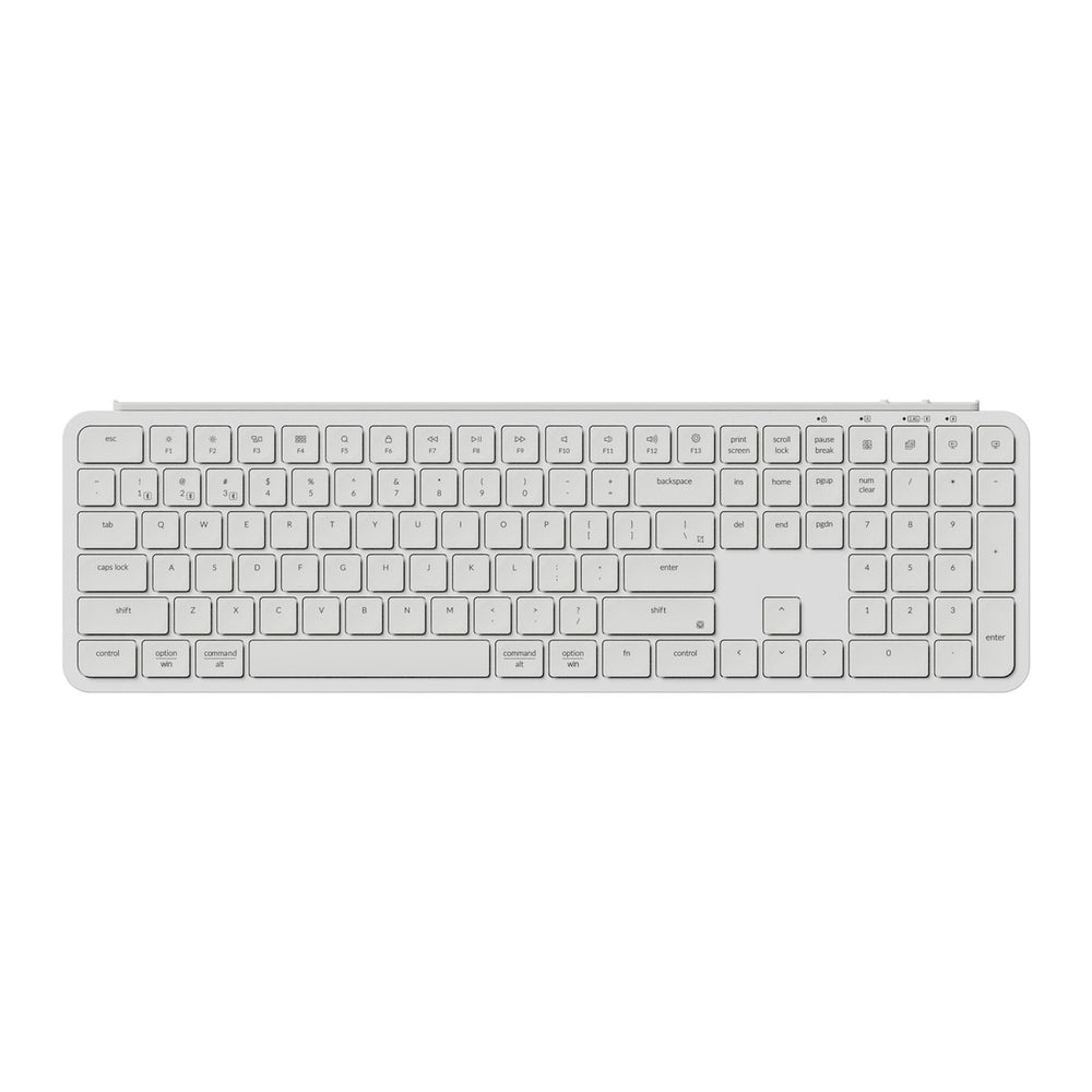Keychron B6 Pro Ultra-Slim Wireless Keyboard (B6P-K8 White
