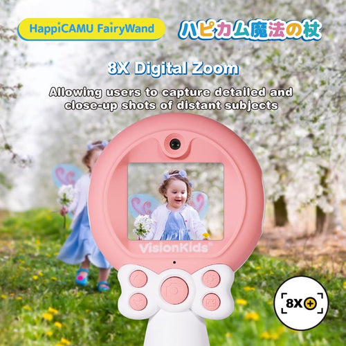 VisionKids JP158 HappiCAMU Fairy Wand Pink