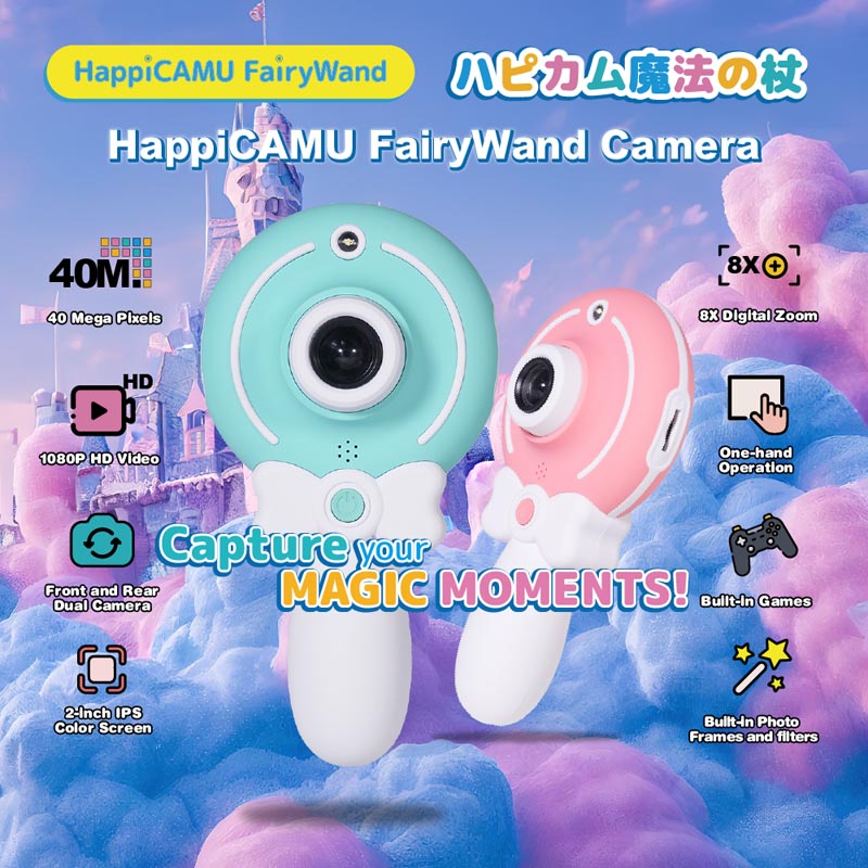 VisionKids JP159 HappiCAMU Fairy Wand Blue
