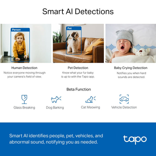 TP-Link Tapo C220 Pan/Tilt Home Security Wi-Fi Camera *Exclusive*