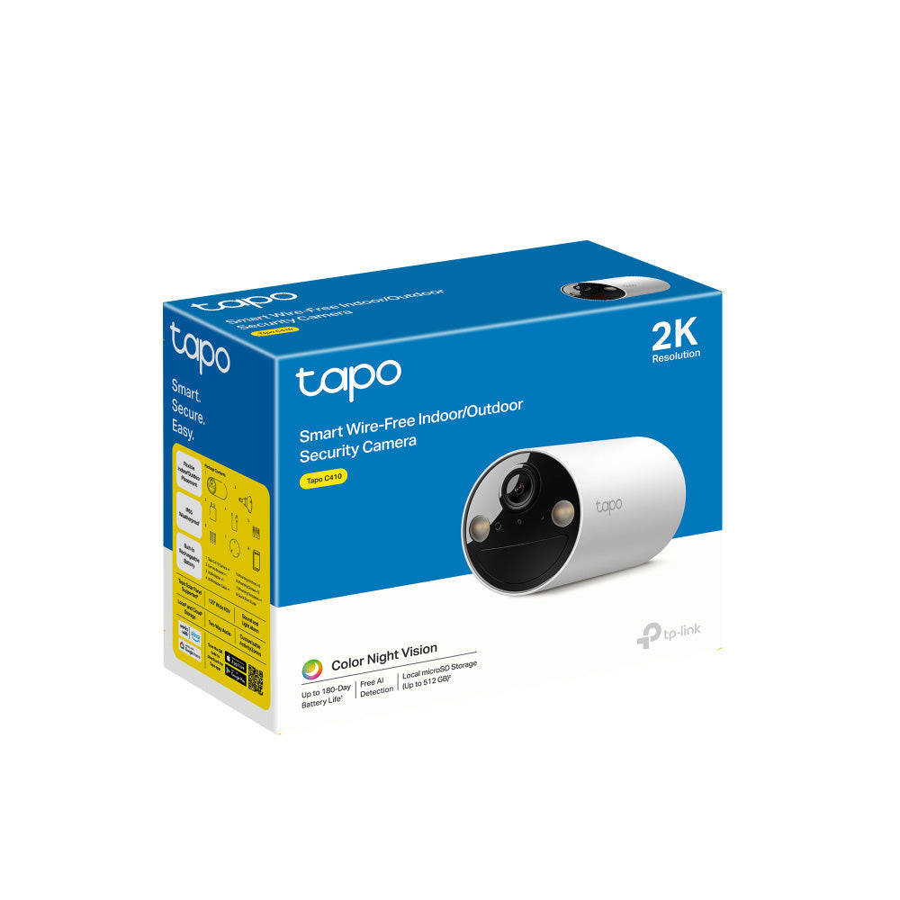 TP-Link Tapo C410 Smart Wire-Free Indoor/Outdoor Security Camera