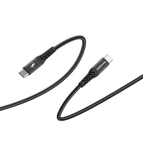Thecoopidea CP-TC09-BLK Flex Ultra C to C 240W Cable 1.2M (Black)