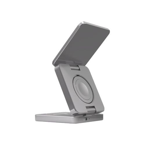Thecoopidea CP-QC18-SGRY Trio 3-in-1 15W Magnetic Wireless Charger