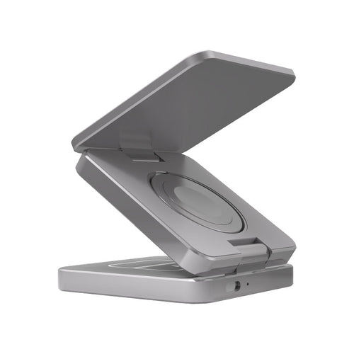 Thecoopidea CP-QC18-SGRY Trio 3-in-1 15W Magnetic Wireless Charger