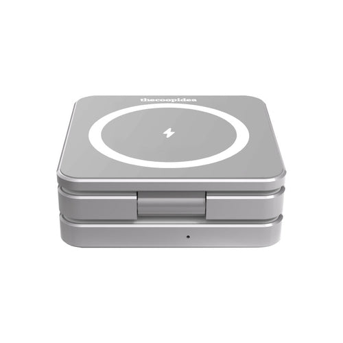 Thecoopidea CP-QC18-SGRY Trio 3-in-1 15W Magnetic Wireless Charger