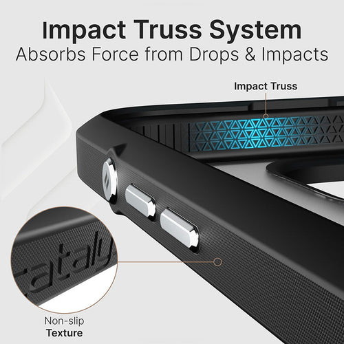 Catalyst iPhone 16 Pro Max (2024) Stealth Black Influence Case MagSafe