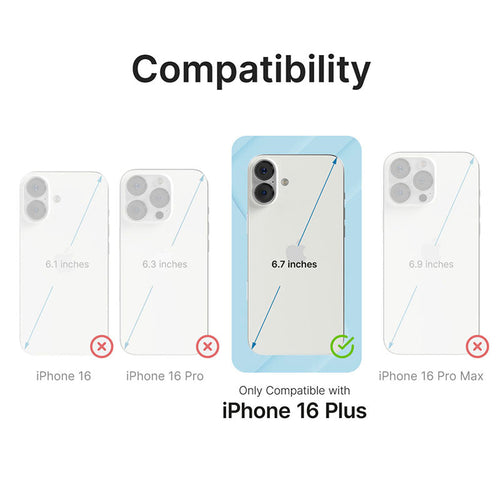 Catalyst iPhone 16 Plus (2024) Clear Influence Case MagSafe