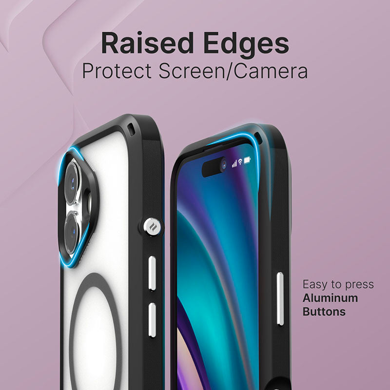 Catalyst iPhone 16 (2024) Stealth Black Influence Case MagSafe