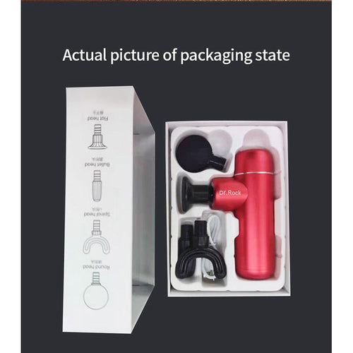 Dr.Rock Mini 2s Massage Gun (Red)