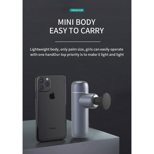 Dr.Rock Mini 2s Massage Gun (Grey)