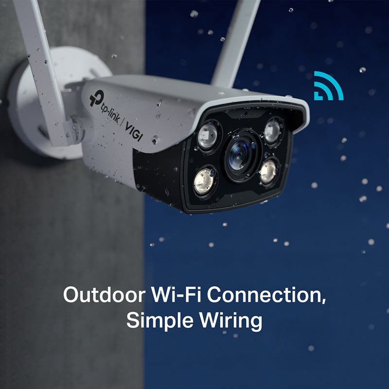 TP-Link VIGI C340-W 4MP Outdoor Full-Color Wi-Fi Bullet Network Camera