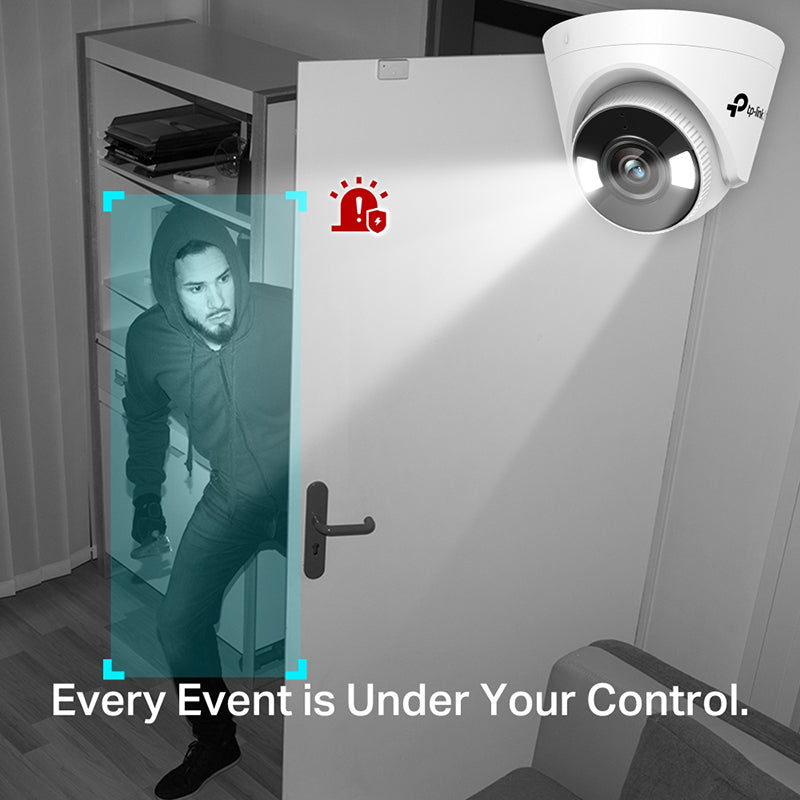 TP-Link VIGI C440-W 4MP Full-Color Wi-Fi Turret Network Camera