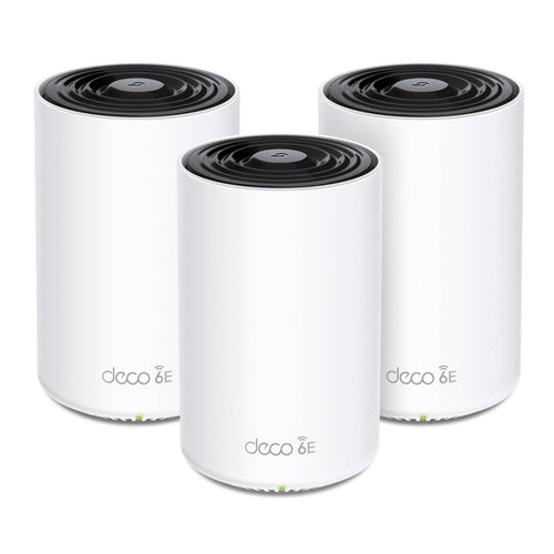 TP-Link Deco XE75 Pro AXE5400 Tri-Band Mesh Wi-Fi 6E System (3-Pack)