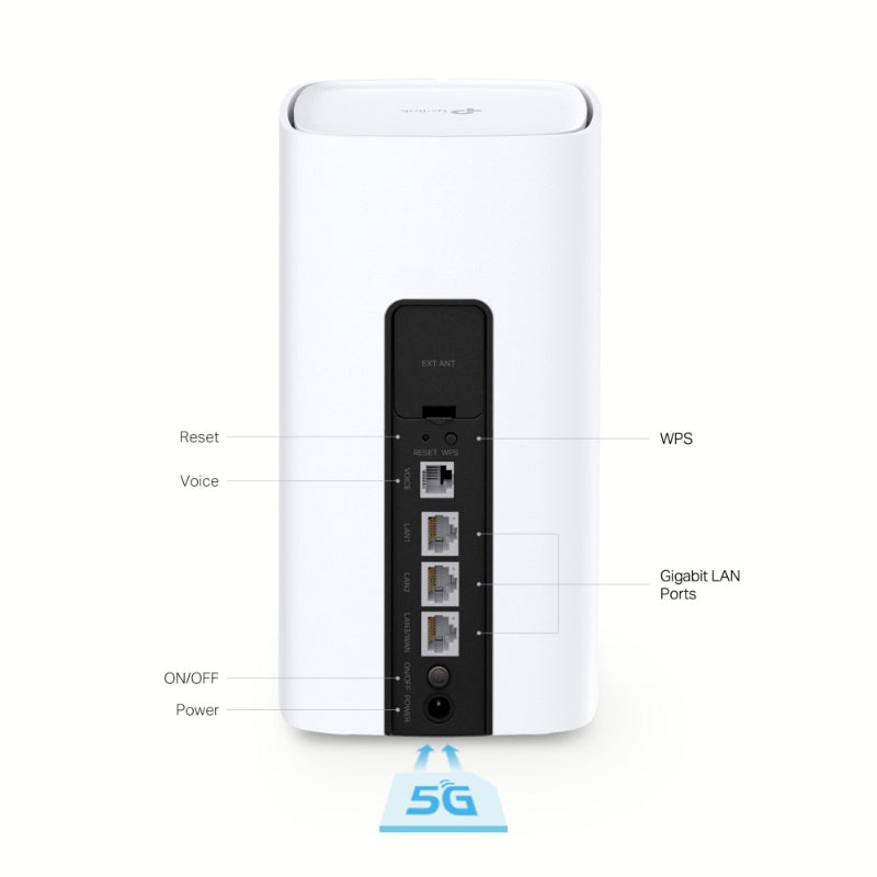 TP-Link NX510v 5G AX3000 Wi-Fi 6 Telephony Router