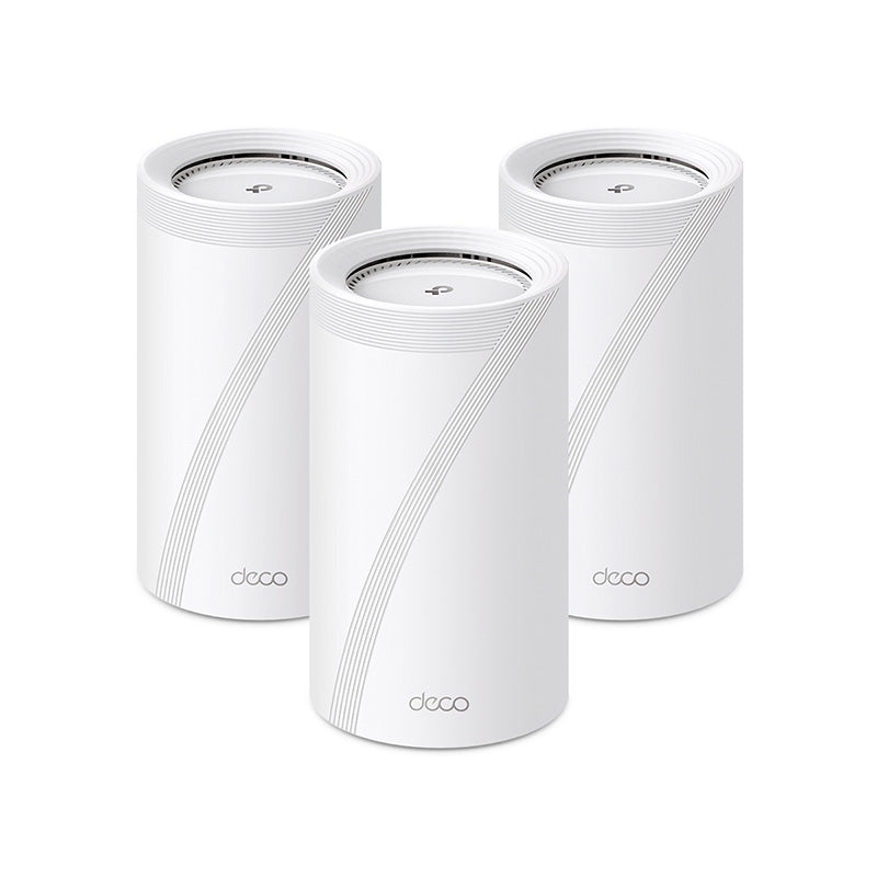 TP-Link Deco BE85 BE22000 Tri-Band Whole Home Mesh WiFi 7 System (3-Pack)