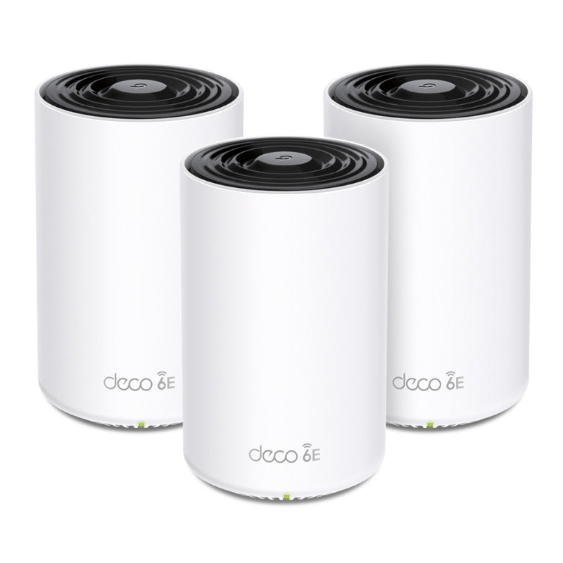 TP-Link Deco XE75 AXE5400 Tri-Band Mesh Wi-Fi 6E System (3-Pack)