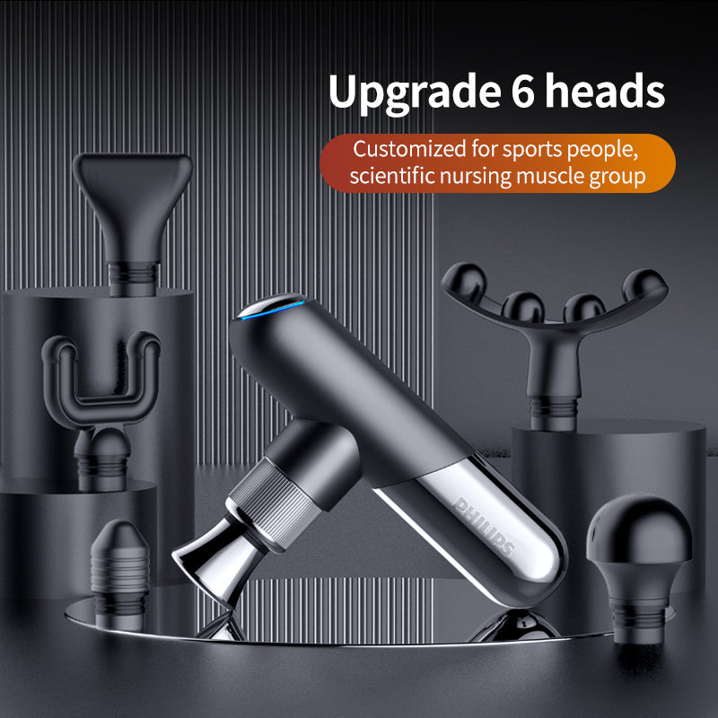 Philips PPM7501DB/97 Sports Mini Massage Gun (Grey)