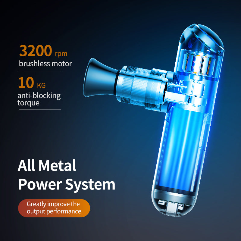 Philips PPM7501DB/97 Sports Mini Massage Gun (Grey)