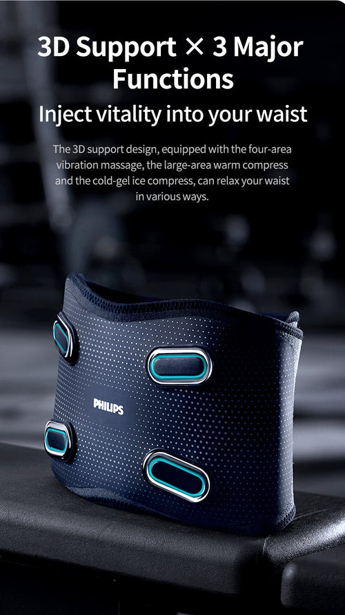 Philips PPM4721DB/97 Back and Waist Massager