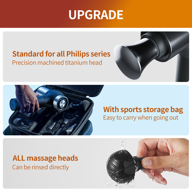 Philips PPM7521BK/97 Super Dynamic Massage Gun