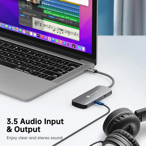 Omars Novoo RS6 Pro 6-in-1 USB-C Hub