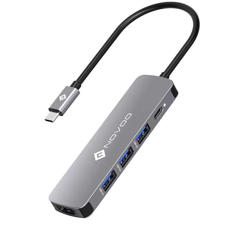 Omars Novoo R5 PD 5-in-1 USB-C Hub