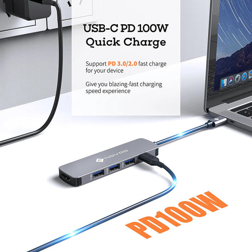 Omars Novoo R5 PD 5-in-1 USB-C Hub