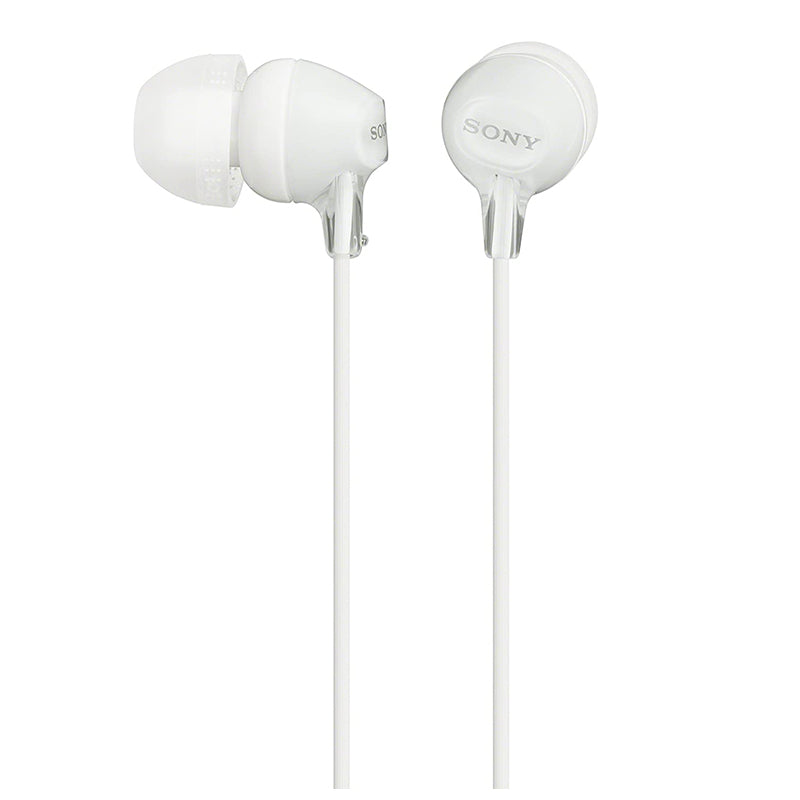 Sony MDR-EX15LP Earphones (White)