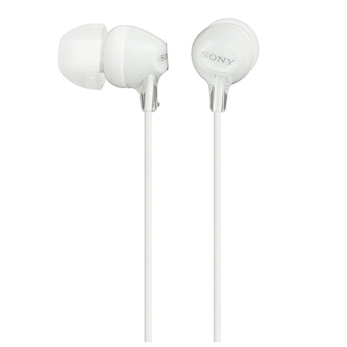 Sony MDR-EX15LP Earphones (White)