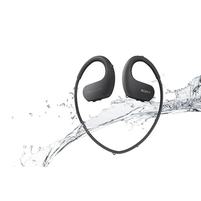 Sony NW-WS413 (4GB) Waterproof MP3 Earphones (Black)