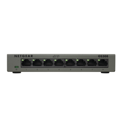 Netgear GS308 8 Port Gigabit Desktop Switch
