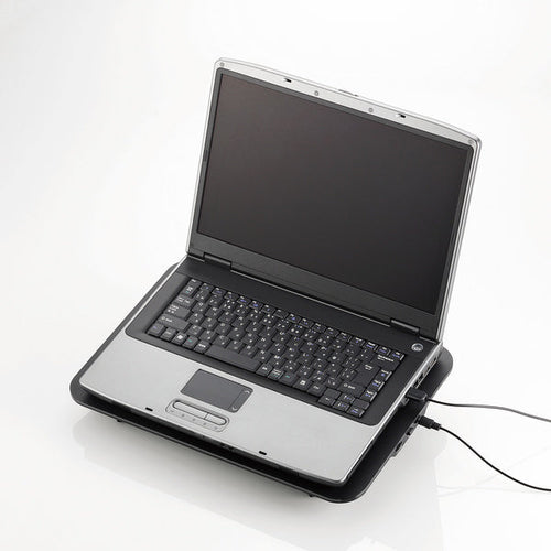 Elecom SX-CL21LBK Large Fan Stand 15.4-17 Cooling Pad (Black)