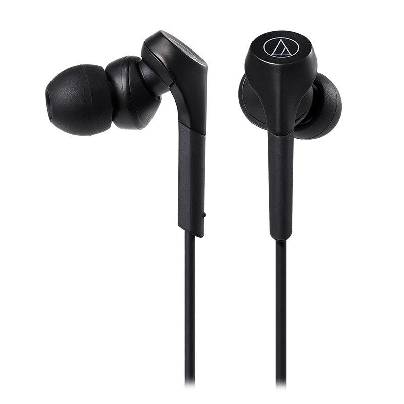 Audio-Technica ATH-CKS550XiS Solid Bass Earphones (Black)