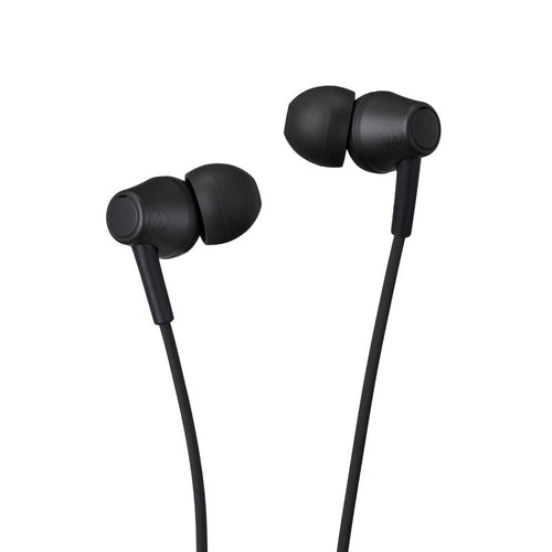 Audio-Technica ATH-CK350XIS BK Inner Earphone with Mic