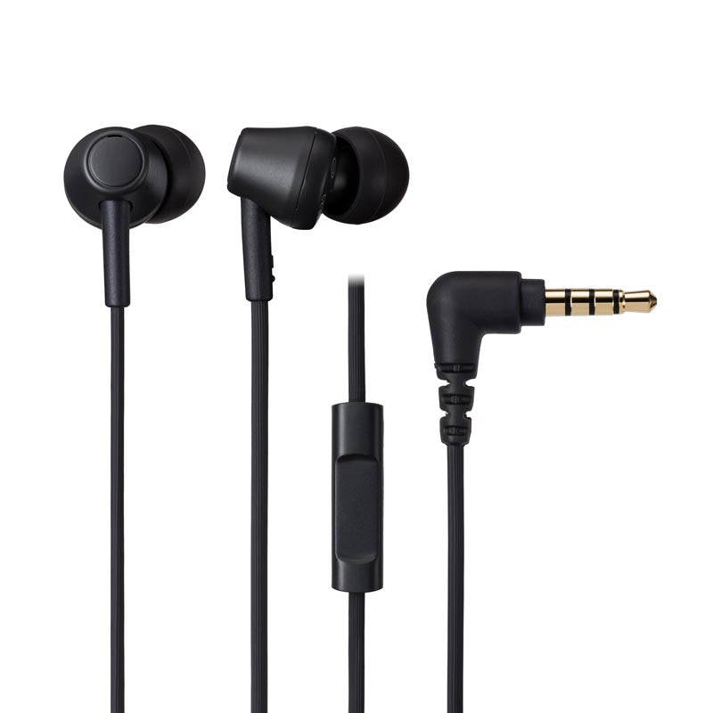 Audio-Technica ATH-CK350XIS BK Inner Earphone with Mic