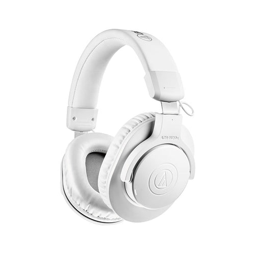 Audio-Technica ATH-M20xBT Bluetooth Monitor Headphones (White)