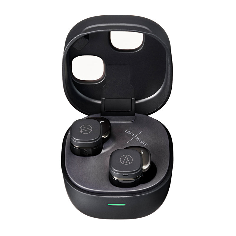 Audio-Technica ATH-SQ1TW2 True Wireless Earbuds (Black)