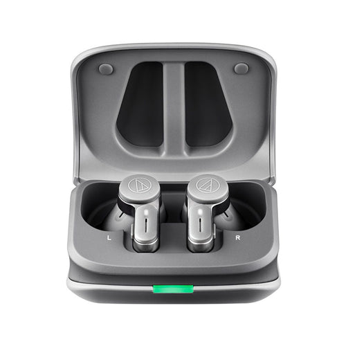Audio-Technica ATH-TWX7 True Wireless Earbuds (Grey)
