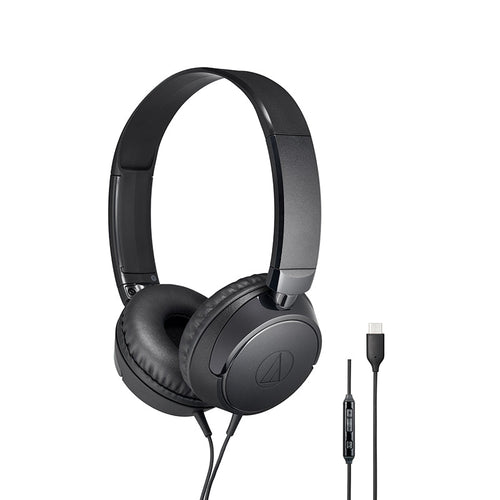 Audio-Technica ATH-S120C USB-C Headphone USB-C (Black)