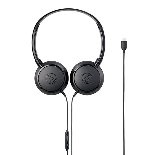 Audio-Technica ATH-S120C USB-C Headphone USB-C (Black)