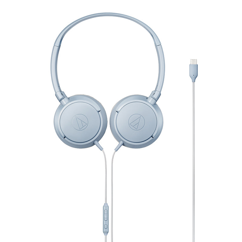 Audio-Technica ATH-S120C USB-C Headphone USB-C (Blue-Grey)