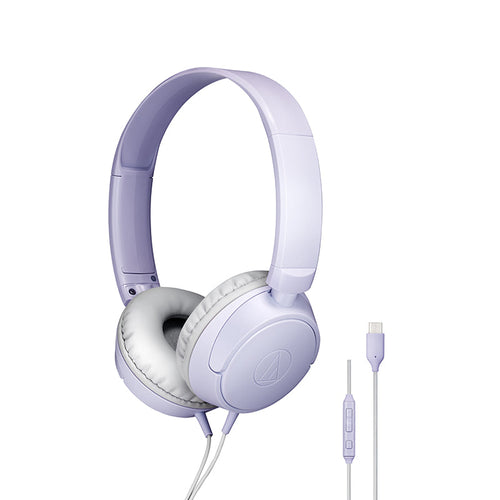 Audio-Technica ATH-S120C USB-C Headphone USB-C (Lavender)