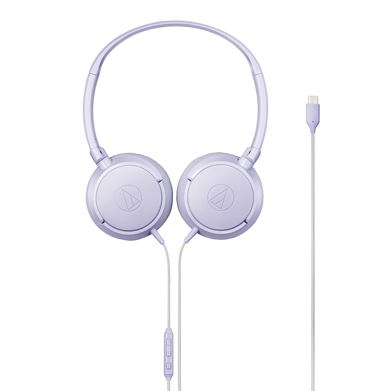 Audio-Technica ATH-S120C USB-C Headphone USB-C (Lavender)