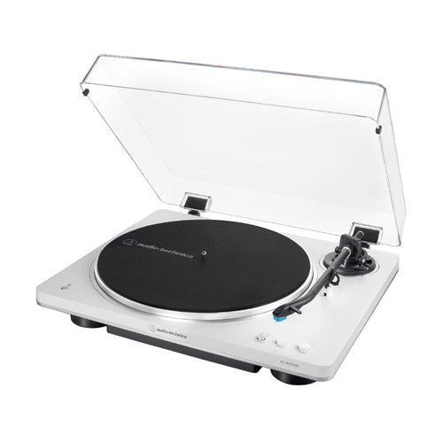 Audio-Technica AT-LP70XBT BT Turntable (White/Silver)