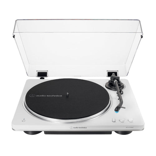 Audio-Technica AT-LP70XBT BT Turntable (White/Silver)