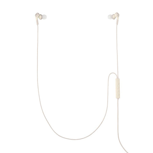Audio-Technica ATH-CKS330NC In-Ear Headphones with Noise Cancelling and USB Type-C Connector (Beige)